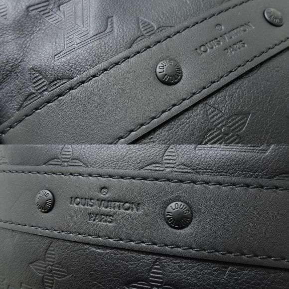 Louis Vuitton Monogram Shadow Danube Noir Shoulder Bag - Picture 5 of 8